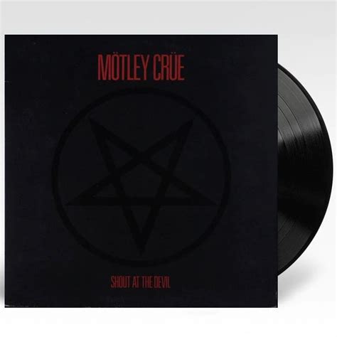 Motley Crue Shout At The Devil Lp Vinyl Record Remastered