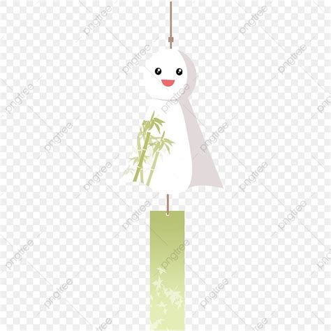 Wind Chime Png Image Cartoon Hand Drawn Sunny Doll Wind Chimes