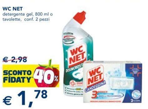 Wc Net Detergente Gel Ml O Tavolette Conf Pezzi Offerta Di