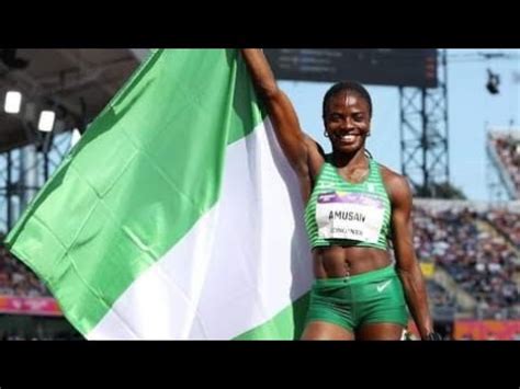 Tobi Amusan Wins Diamond League Trophy Again YouTube