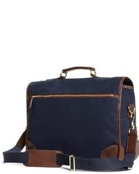 Brooks Brothers Canvas Messenger, $348 | Brooks Brothers | Lookastic