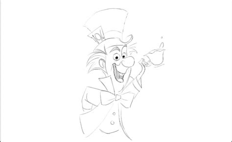 How To Draw The Mad Hatter