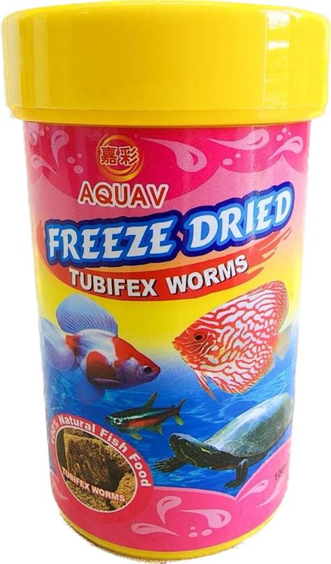 Freeze Dried Tubifex Worms – The Fish Guy