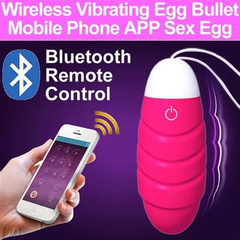 10 Speed Silicone App Vibrator Sex Egg Ios Android App Control Jump Egg