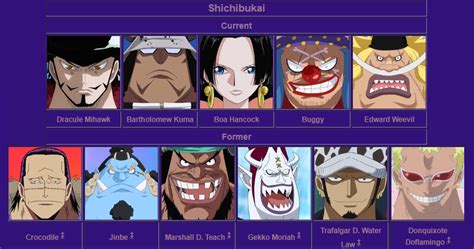 The Will Of D And Their 7 Clans One Piece