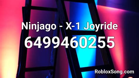 Ninjago X 1 Joyride Roblox Id Roblox Music Codes