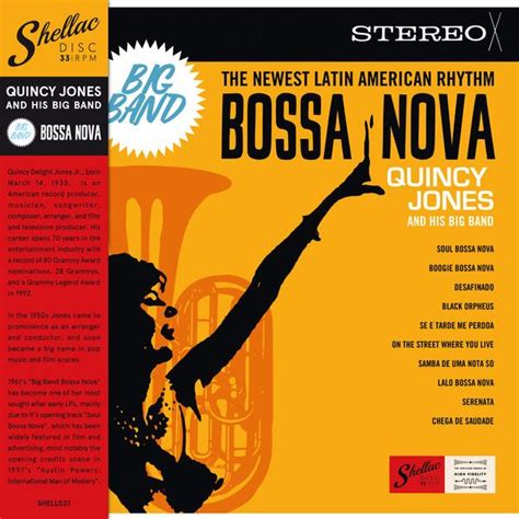 Big Band Bossa Nova Quincy Jones And His Orchestra LP Køb vinyl