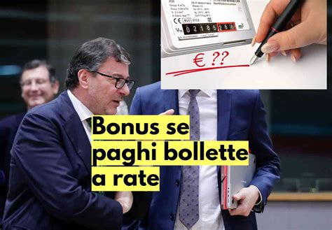 Bollette Arriva Il Bonus Se Paghi A Rate Bella Idea Come Chiedere I