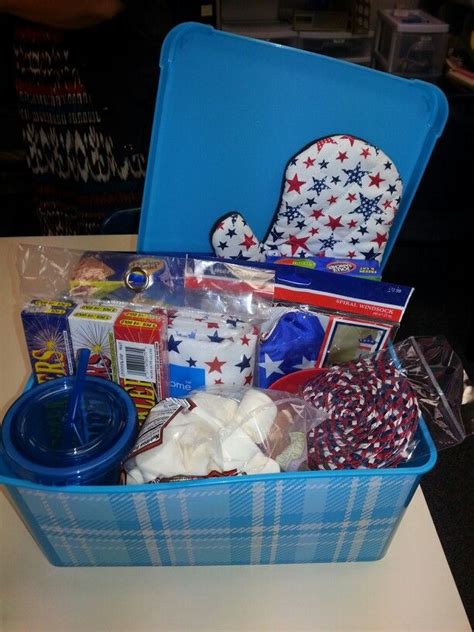 July 4th T Great For A Secret Pal T Craft T Basket Diy