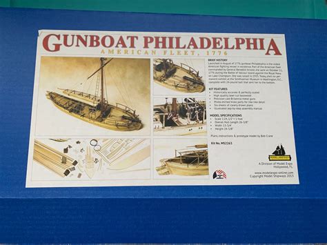 Gunboat Philadelphia by Joseph F. - Model Shipways - 1:24 - - Kit build ...