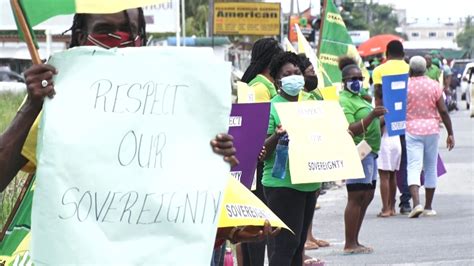 Apnuafc Mounts Countrywide Protests Ahead Of Ccj Ruling News Room Guyana