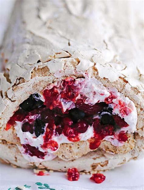 Online Supermarket Recipe Summer Fruit Roulade Roulade Recipe Dinner Party Desserts