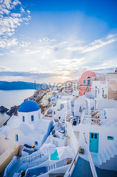 Santorini Sunset Picture And HD Photos | Free Download On Lovepik