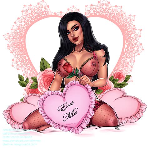 Ellie Valentine Ych By Elwinne Hentai Foundry