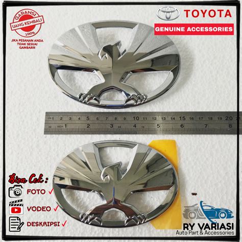 Jual Logo Grill Depan Toyota CALYA Original Toyota AGYA Logo Garuda