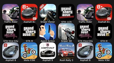 Traffic Rider Asphalt Sniper Honor Gta Lcs Gta Vice City Gta