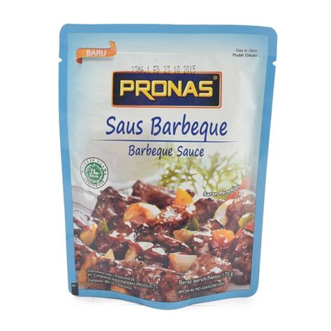 Jual Pronas Barbeque Sauce Gr Saus Barbekyu Shopee Indonesia