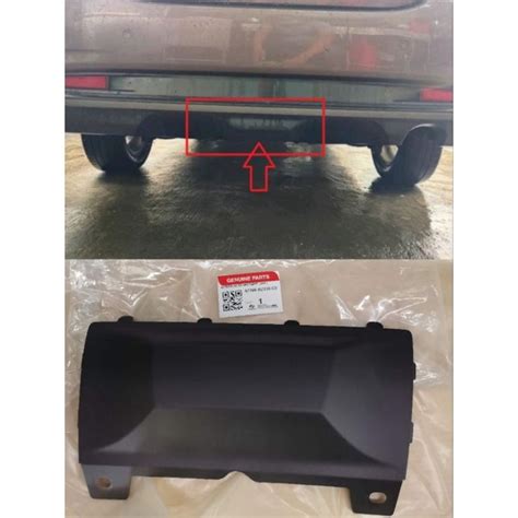 ORIGINAL PERODUA BEZZA 2017 REAR BUMPER TOWING COVER 52166 BZ230