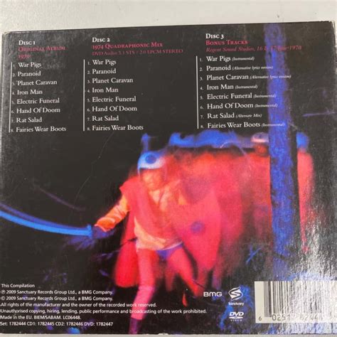 Black Sabbath Paranoid Deluxe Expanded Edition CD S