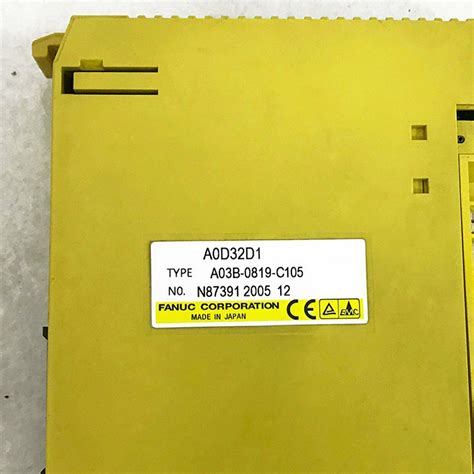 A03B 0819 C105 For Fanuc Used I O Module Free Shipping EBay