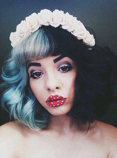 Pin By Kat Rodriguez On ♡ ᴍᴇʟᴀɴɪᴇ ᴍᴀʀᴛɪɴᴇᴢ ♡ Melanie Martinez Makeup Melanie Martinez Half