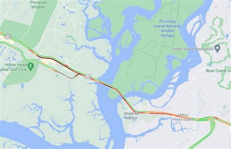 Accident On Us 278 Near Hilton Head Sc Bridge Delays Traffic Hilton