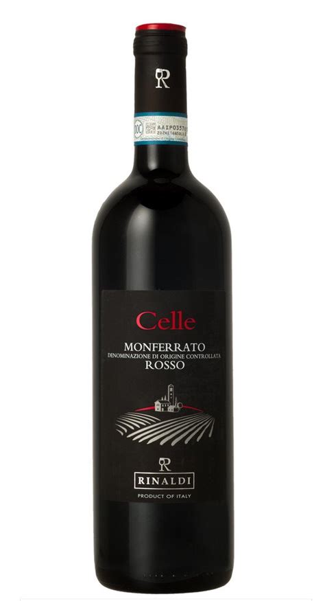 Piedmont Red Wine Cabernet Sauvignon Monferrato Rosso from Italy