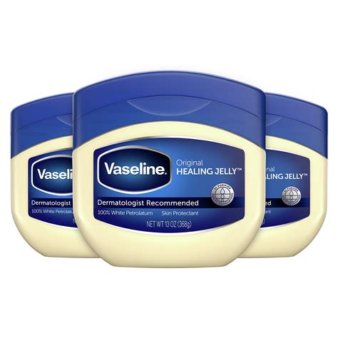 Buy Vaseline Petroleum Jelly Original 3 Count Provides Dry Skin And