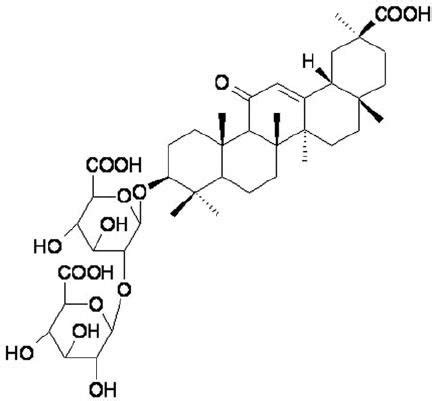 The structure of glycyrrhizic acid | Download Scientific Diagram