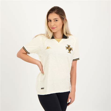 Camisa Kappa Vasco Iii Feminina Futfanatics