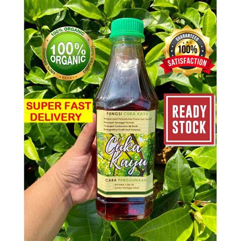 Cuka Kayu 100 Asli Grade Aaa Natural Wood Vinegar Racun Organik