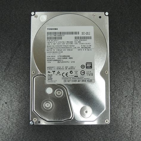 Yahooオークション 【検品済み使用2150時間】toshibahitachi 2tb