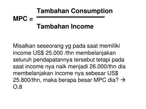 Ppt Keseimbangan Pendapatan Nasional Perekonomian Tertutup