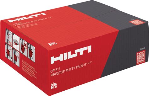 Hilti Cp 617 Firestop Putty Pad Installation Guide