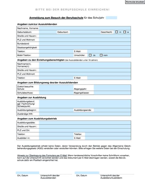 Ausfüllbar Online dortmund ihk24 BITTE BEI DER BERUFSSCHULE EINREICHEN