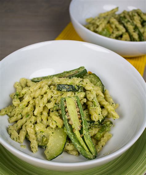 Jalapeno Zucchini Pesto Pasta Recipe