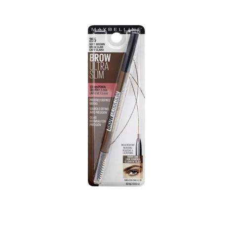 Buy Maybelline New York Brow Ultra Slim Eyebrow Pencil Soft Brown