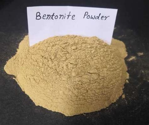 Bentonite Clay Powder Packaging Size 50 Kg Grade Analytic Grade At