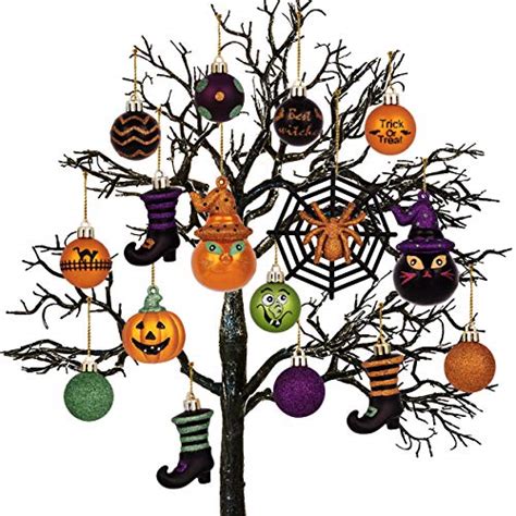 Valery Madelyn 24 Stuks Halloween Kerstballen Ornamenten Brutale