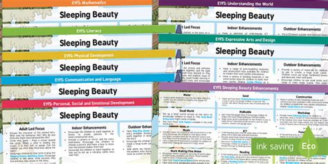 Eyfs Sleeping Beauty Lesson Plan And Enhancement Ideas