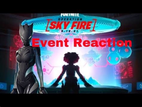 Fortnite Operation Skyfire Event Reaction Solo Reaction YouTube