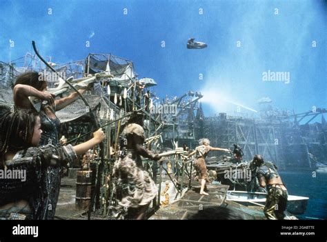 Waterworld Year : 1995 USA Director : Kevin Reynolds Stock Photo - Alamy