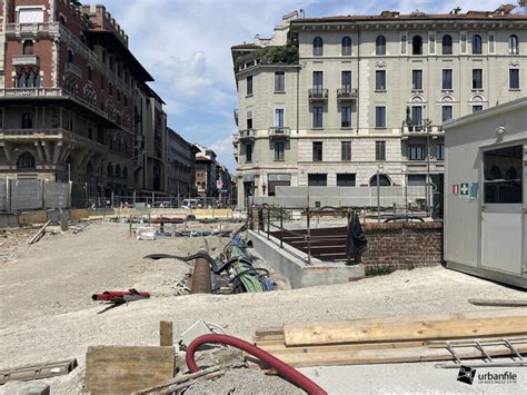 Milano Centro Storico Cantiere M Santambrogio Luglio