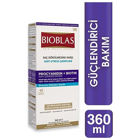 Bioblas Bioblas Procyanidin Anti Stress Şampuan 360 ml Fiyatı