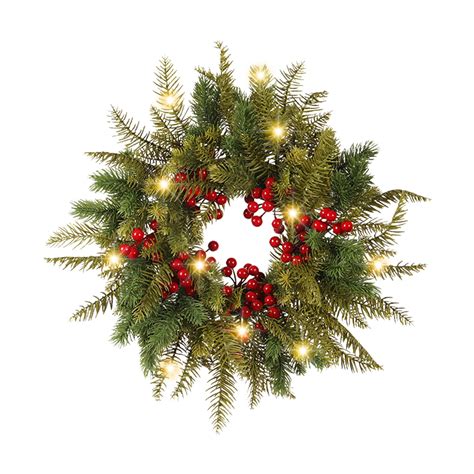 Preserved Wreath Outdoor Christmas Wreaths With Lights Lighted