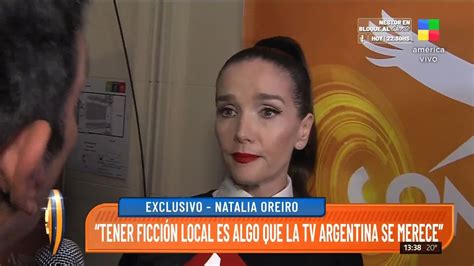 Natalia Oreiro Habl Sobre La Crisis De La Ficci N Argentina