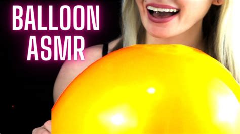 Balloon Asmr Sounds No Talking In 2022 Asmr Ball Exercises Balloons