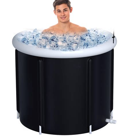 Buy Ice Bath Tub For Athletes With Lid Cold Plunge Tub For Recovery