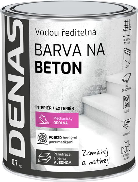 DENAS BETON akrylová farba na betón 2 5kg Majstrik sk