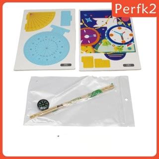 [Perfk2] Clock Scientific Model, 3D Puzzle Sundial Model Toy ...